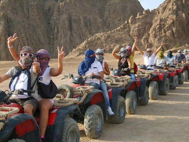 quad biking safari sharm